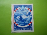 HOPCT AUSTRIA 250 ANI CREAREA SERVICIULUI DE SALVARE DE LA INEC - 1 VAL .- MNH 405 B
