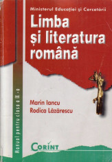 LIMBA ROMANA - MANUAL PT CLASA A IX A de MARIN IANCU ED. CORINT foto