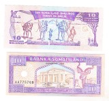 bnk bn Somaliland 10 shillings 1994 unc