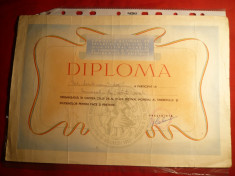 Diploma Solisti Vocali 1963 -Comitetul Pregatire Festival Tineret foto