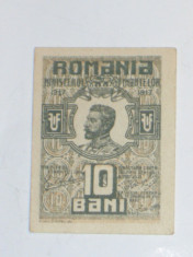 Bancnota 10 bani 1917 foto