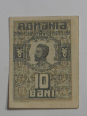 Bancnota 10 bani 1917 foto