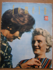 Revista Femeia nr. 10/1963 foto