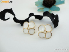 Cercei &amp;#039;&amp;#039;Fleurs Blanches&amp;#039;&amp;#039;, email, Bijuterii / Cercei Fashion NOU!!! foto