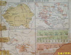 Harta etnica - Romanii Transnistrieni si Romanii din Serbia ( Banatul sarbesc si Timoc) din anii 20 - 30 foto