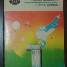 NICHITA STANESCU - STAREA POEZIEI (BPT, 1975 - prefata de AUREL MARTIN)