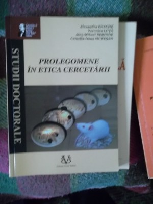 PROLEGOMENE IN ETICA CERCETARII foto