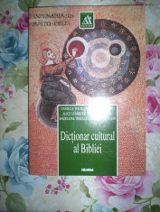 Dictionar cultural al bibliei foto