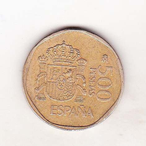 bnk mnd Spania 500 pesetas 1988
