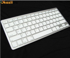 Mini Tastatura Wireless Bluetooth tastatura Apple IPhone iPad IMAC PS3, Symbian, etc. LIVRARE GRATUITA si IMEDIATA! foto