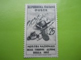 HOPCT ITALIA EXPOZITIA NATIONALA DE TRUPE ALPINE BIELLA 1952 - 1 VAL MNH 302