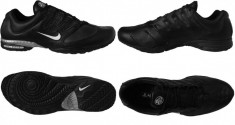 NIKE MOOTEI - pantofi sport training - nr 42 - negru - piele naturala - foto