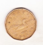 Bnk mnd Canada 1 dollar 1990, America de Nord