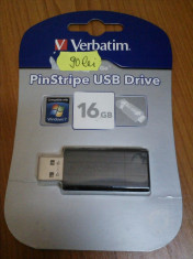 USB FLASH VERBATIM 16 GB SIGILAT (ALVio) (schimb cu jocuri de ps3 / xbox 360 ) foto