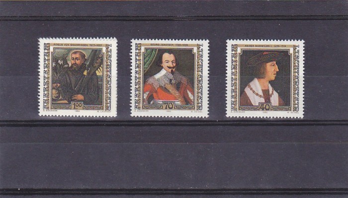 Pictura ,portrete ,Lihtenstein.