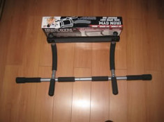 Iron Gim - Iron gym bara tractiuni flotari fitnes la tine acasa multifunctional fitnes - CEL MAI MIC PRET DE PE OKAZII.RO foto