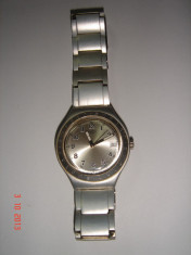 Ceas Elevetian Barbatesc Swatch Irony Aluminium Patented AG 2002 foto