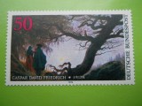 HOPCT GERMANIA 200 ANI NASTEREA PICTOR CASPAR FRIEDRICH 1974 -1 VAL MNH 379 F