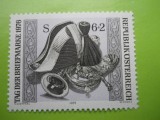 HOPCT AUSTRIA ZIUA MARCI POSTALE 1976 - 1 VAL .- MNH 329, Nestampilat