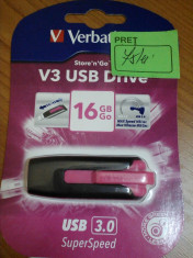 USB FLASH VERBATIM 16 GB SIGILAT (ALVio) (schimb cu jocuri de ps3 / xbox 360 ) foto