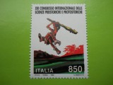 HOPCT ITALIA CONGRESULINTERNATIONAL DE STIINTE PREISTORICE 1996-1 VAL MNH 319, Nestampilat