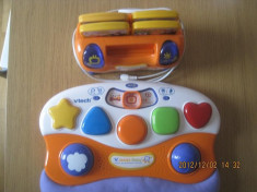 Joc Vtech VSmile Baby cu 4 casete, stare fff buna foto