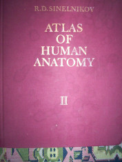 Atlas of human anatomy(atlas de anatomie umana/volumul 2)-Sinelnikov foto