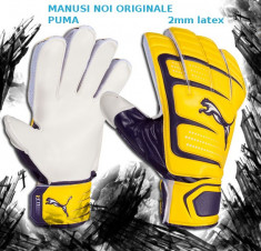 Manusi PUMA NOI ORIGINALE pentru fotbal v5.11 MARIMEA 9 click pentru a afla ce marime ti se potriveste Livrare Gratuita! foto