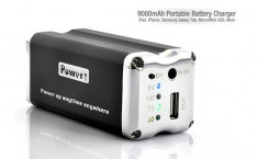 - LIVRARE CARGUS - Baterie externa universala 9000 mAh - telefon, tableta, mp3 foto