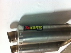 Vand evacuare Moto Akrapovic pentru Yamaha FZ6 foto