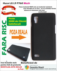 Husa LG Optimus L9 P760 Case material dur MESH foto