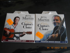 Set corzi Martin EricClapton&amp;quot;sChoice foto