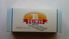 TUBURI TIGARI PRIMUS BLUE 200 BUC &amp;quot;&amp;quot;PRET PE 5 CUTII !!!&amp;quot;&amp;quot; foto