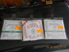 Pirastro Tonica/Chromcor/Piranito-set corzi vioara foto