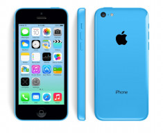 iPhone 5C 16GB blue neverlocked SIGILAT - PE STOC FIZIC - TRANSPORT GRATUIT !!! foto