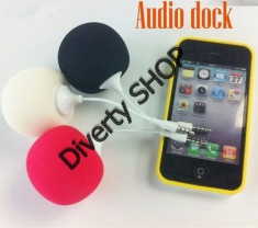 BOXA PORTABILA AUDIO DOCK !! DESIGN NOU !! foto