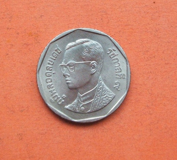 THAILANDA 5 BAHT 1988 UNC