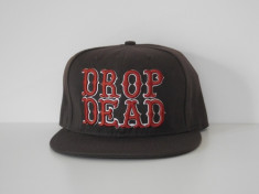 Sapca DROP DEAD snapback (marime reglabila) foto