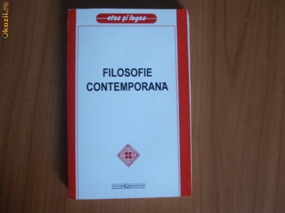 n1 Filosofie contemporana - Coordonarea colectiei:Prof. Dr. Nicolae Gogoneata foto