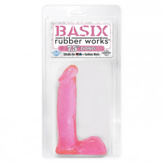 Dildo Basix - 7.5 inch Dong - Pink foto