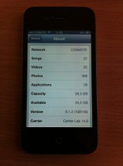 !!! Iphone 4 32GB Impecabil, Decodat, Gevey Inclus, Super Pret !!! foto