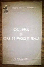 Carte - Codul penal si codul de procedura penala foto