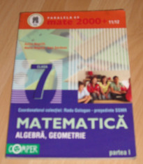 Matematica clasa a VII-a -2 vol. Mate 2000 foto