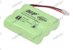 Acumulator pentru telefoane fara fir, NI-MH, MP-501, 3,6V, 1200mAh - 111241 foto