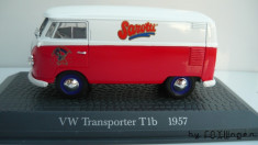 Macheta VW Transporter T1b 1957 Atlas Verlag 1/43 foto