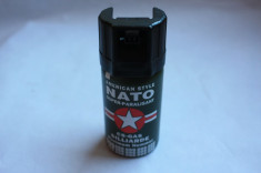 Spray Paralizant Original Nato CS Gas Made in Germany 40 ML ( American Style ) foto