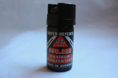 Spray Paralizant Original Super Defence Gas Made in Germany 40 ML foto
