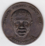 Medalia Campionatul National-Mondial de Fotbal 2002 , Portugalia cu portretu lui : Jorge Andrade