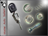 Kit de reparatie inchidere butuc maner usa Volkswagen T5 ( &#039;03-&#039;12) fata stanga, TRANSPORTER V bus (7HB, 7HJ, 7EB, 7EJ, 7EF) - [2003 - 2013]
