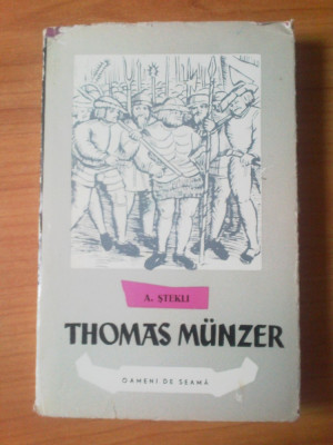 h4 Oameni de seama:Thomas Munzer - A. Stekli foto